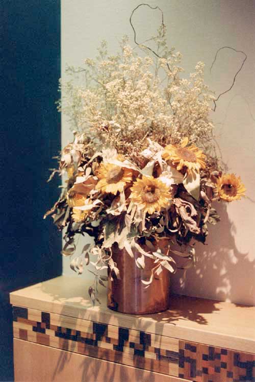 bouquet of sunflowers